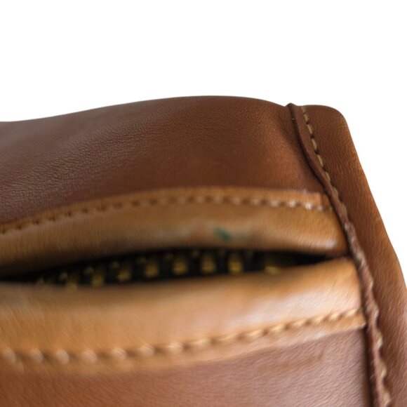 Vintage Coach Brown Leather Business Bag - Picture 8 of 16